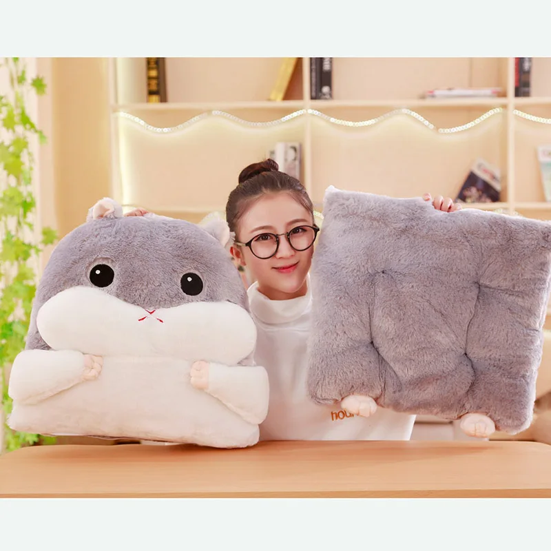 Cozfay дропшиппинг мультфильм милые плюшевые хомяк сиденье Подушка супер мягкая