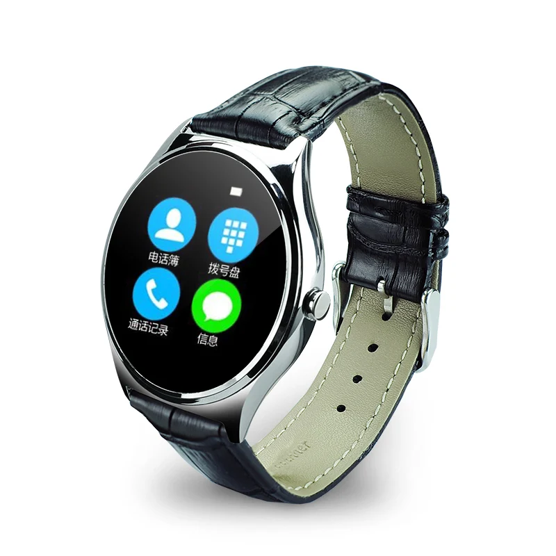 DAWO Smartwatch US03 полукруглый экран Смарт Часы сердечного ритма мониторы Шагомер