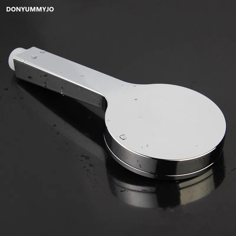 Plating Chrome Three Function ABS Hand Shower Mirror Surface Handheld Head Nozzing Bathroom Water Saving | Обустройство дома