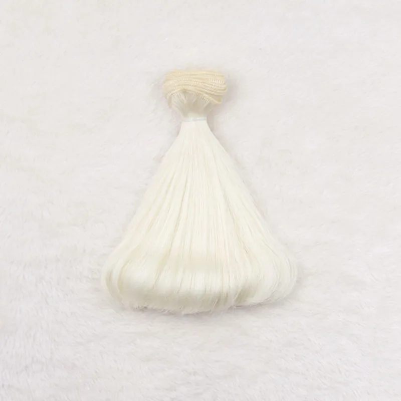 1 шт. 15 см кукла парики для 1/3 1/4 1/6 BJD SD Ye Luoli Chole DIY кукла парики полукруг внутренняя Пряжка кукла парики fapai - Цвет: 19