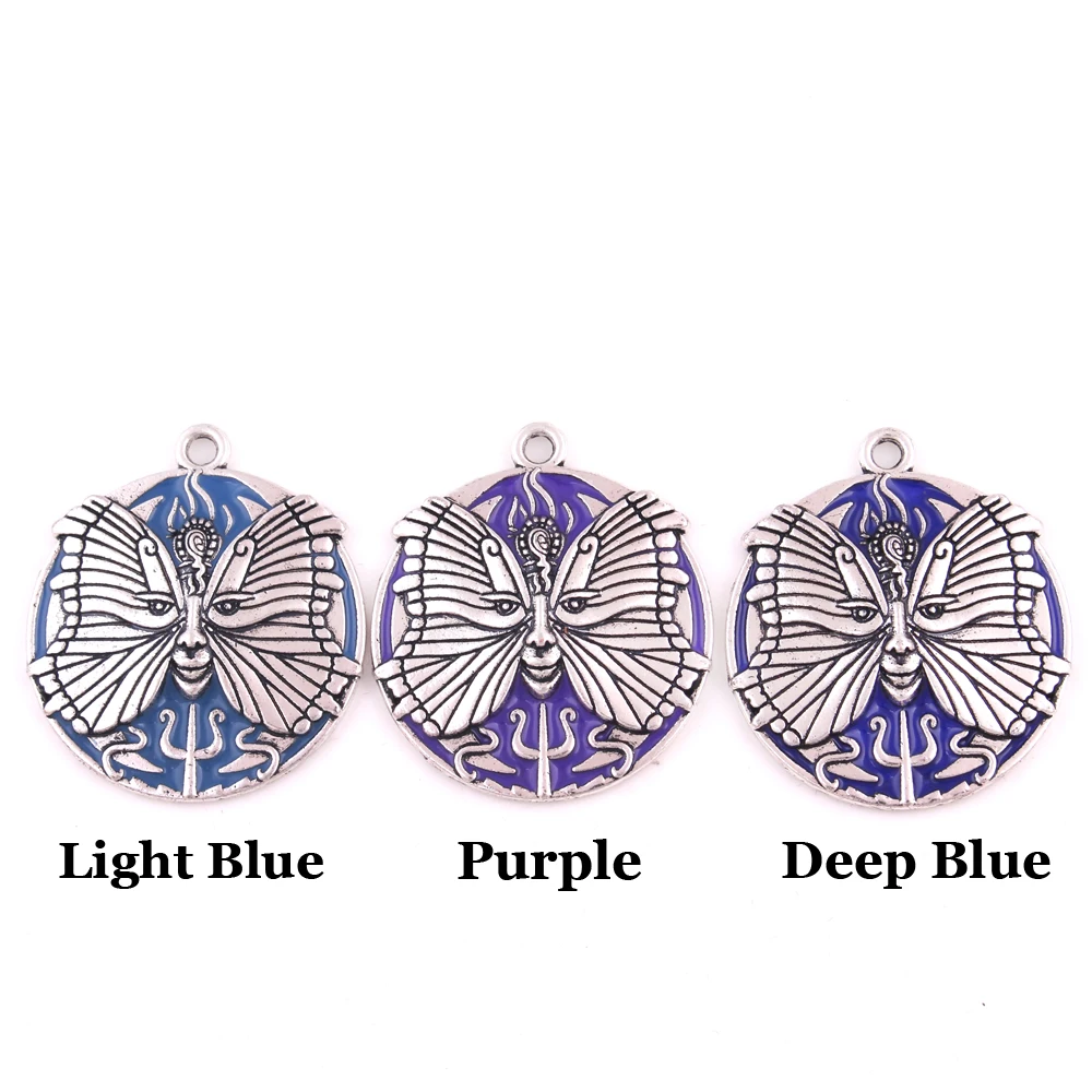 Кулон богини Pure Butterfly Spirit от Oberon Zell Gold Plate over Sterling|Подвески| |
