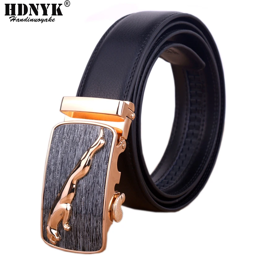 Мужские кожаные ремни с автоматической пряжкой длина 110 130 см|leather belts for men|leather