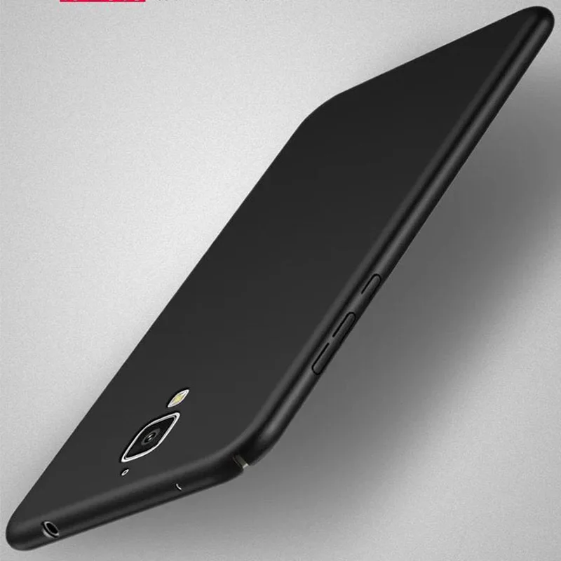 Полное покрытие пластик 5.0for Xiaomi mi4 чехол для Mi4 Mi 4 задней панели сотового телефона