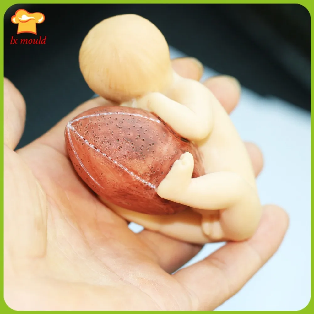 

tummy baby silicone mold DIY polymer clay Handmade chocolate molds stereo baby tools