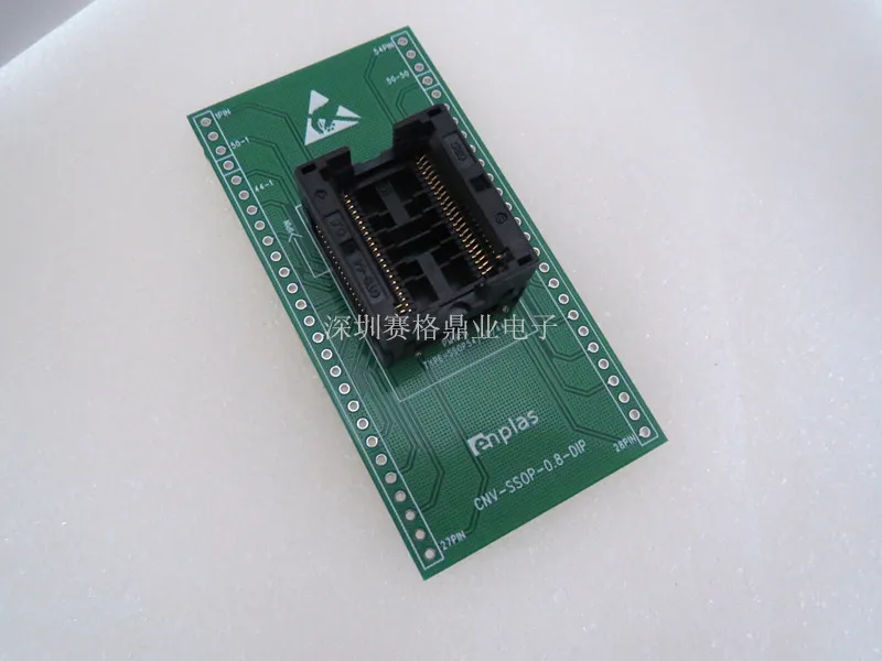 Испытательный Стенд TSOP44 SSOP44 SDR SDRAM для сгорания розетки с золотым
