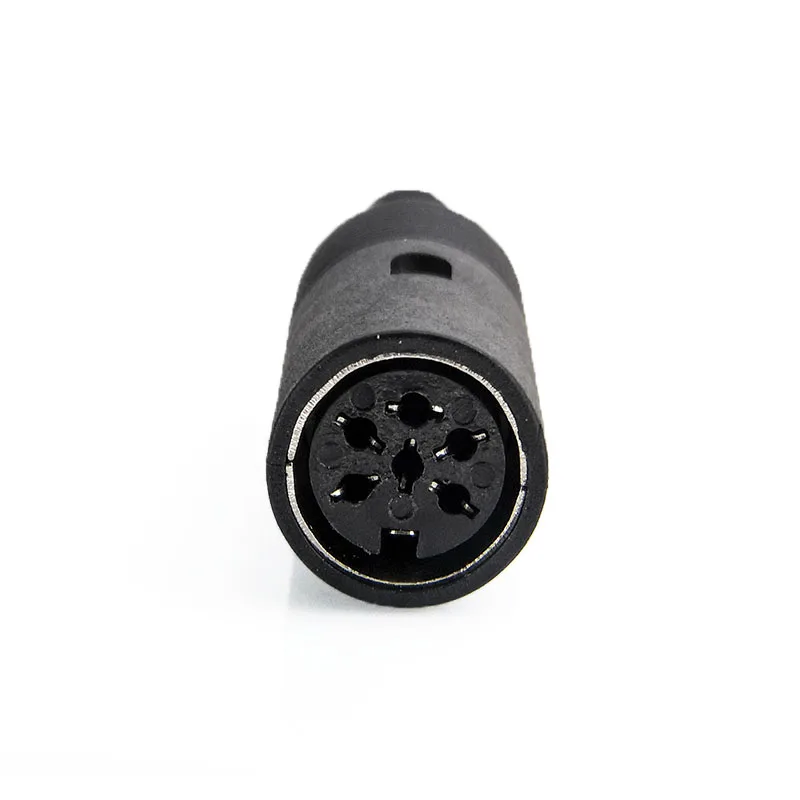 3 шт./партия JR3970 DIN 3/4/5/6/7/8 Pin-код S-Тип мужского и женского пола Мощность штекерные соединители холодной Давление Джек пайки Пластик клавиатура - Цвет: 6 PinFemale