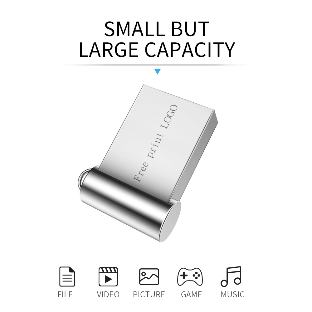 Флеш-карта памяти 32 Гб, супер мини usb 3,0, металлический Usb флеш-накопитель 64 ГБ, 128 ГБ, флеш-накопитель 16 ГБ, флеш-накопитель 8 ГБ, u-диск, бесплатный логотип на заказ