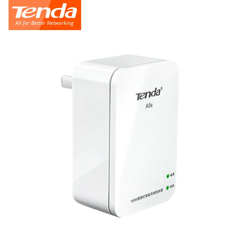 Tenda A5S маршрутизатор мини Беспроводной Wi Fi ретранслятор Range Extender DSL Roteador 150 Мбит/с