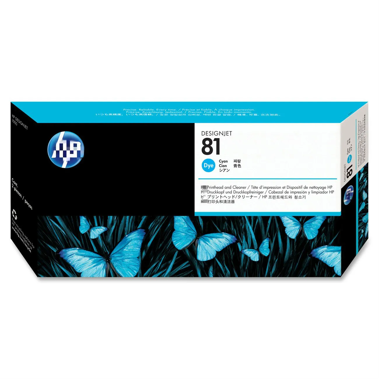 Оригинальная печатающая головка для hp 81 C4951A печатающая головка очиститель для DesignJet серии 5000, Cyan
