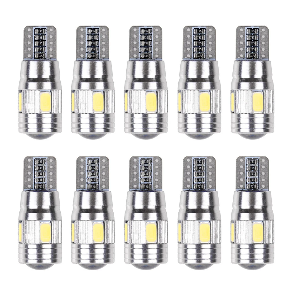 10 шт. автомобильные светодиодсветодиодный лампы T10 501 194 W5W 5630 SMD | Автомобили и