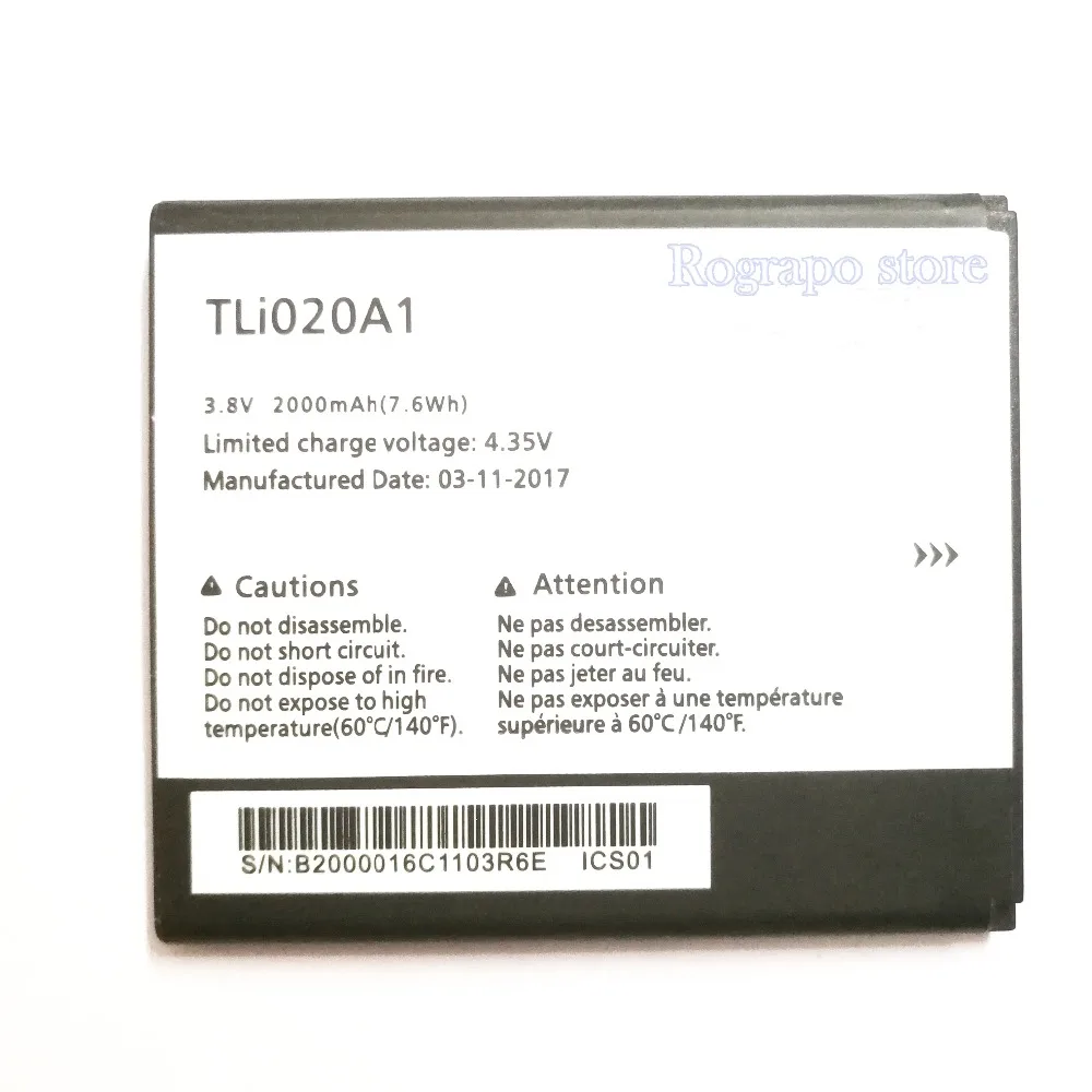 

Аккумулятор TLi020A1 для Alcatel One Touch Pop 3 (5) 4G 5 Dual Sim OT 5065D 5065A 5065X 5065W 5065J 5065T, аккумулятор для телефона