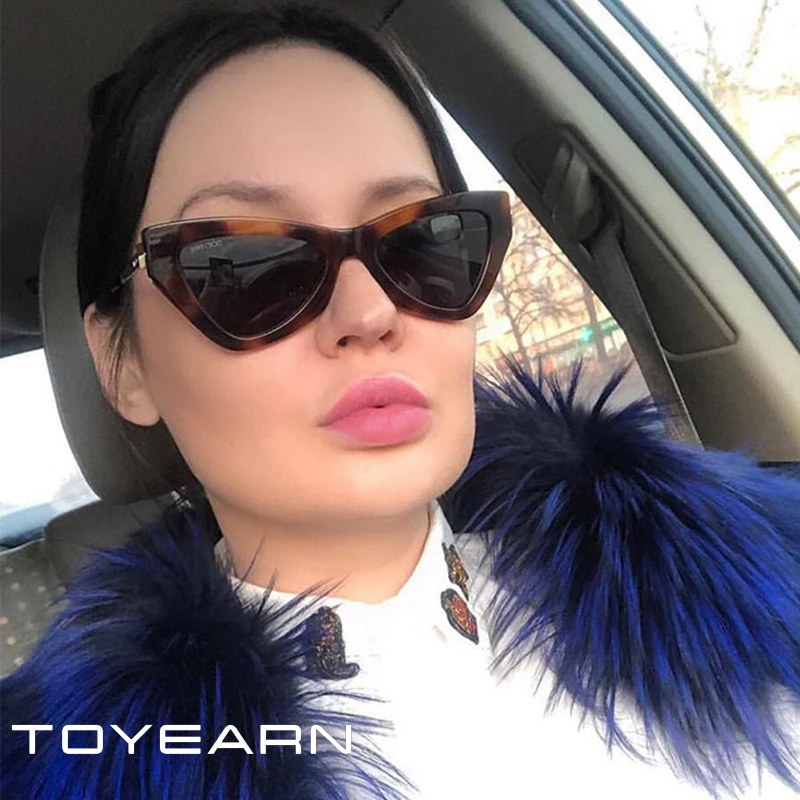 Солнцезащитные очки TOYEARN женские винтажные градиентные UV400 2019 | Аксессуары для