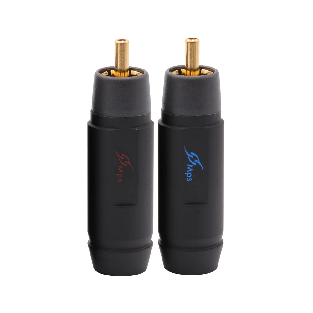 Pioneer 8G1Pair MPS RCA мужской разъем Jack сигнальный разъем для CD DVD усилитель DAC Золото/родиевое покрытие медь - Цвет: Pioneer 8G1Pair
