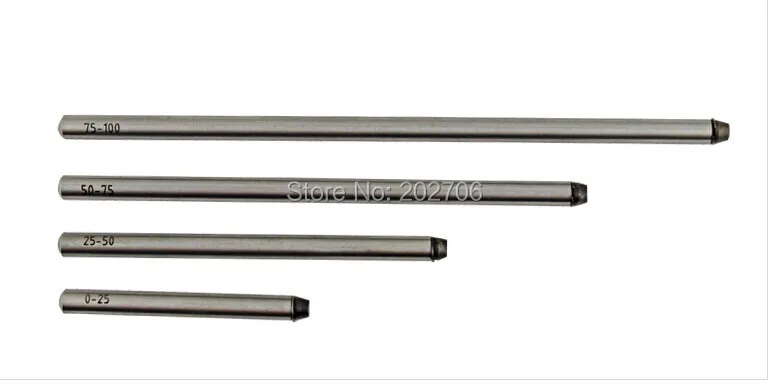 0-25 мм 0-50 мм 0-100 мм 0-150 мм Xibei бренд глубина микрометр 0,01 мм Глубина микрометр датчик с стержнями глубина штангенциркуль, измерительные инструменты