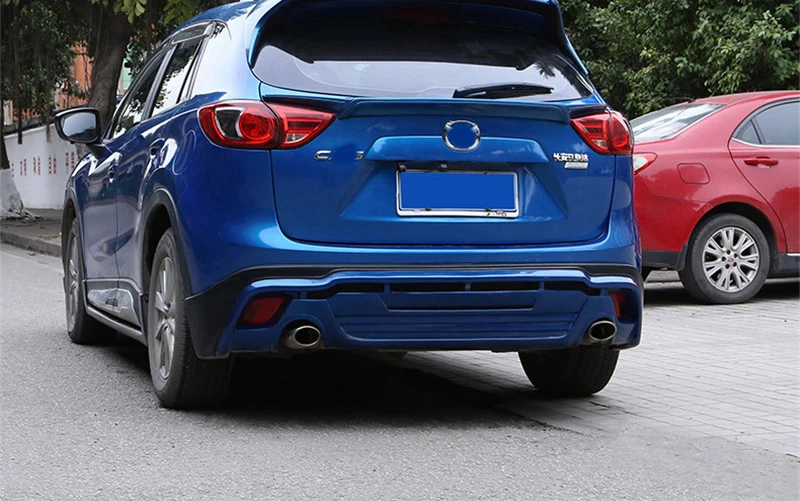 Аксессуары для автомобиля роскошный задний бампер для MAZDA CX-5 комплекты кузова первого поколения BELTA стиль 2011 2012 2013 ABS материал