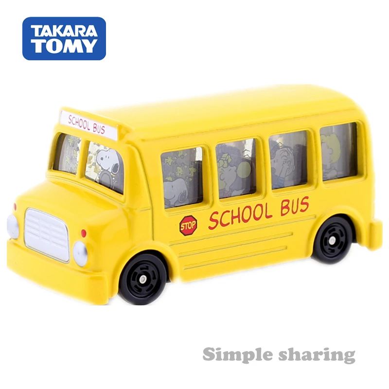 Набор моделей для школы Takara Tomy Dream Tomica No.154 SNOOPY миниатюрные детские игрушки литья