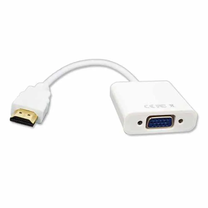 HDMI в VGA адаптер конвертер + аудио кабель для мужчин и женщин видео 1080p 3D HD HDTV