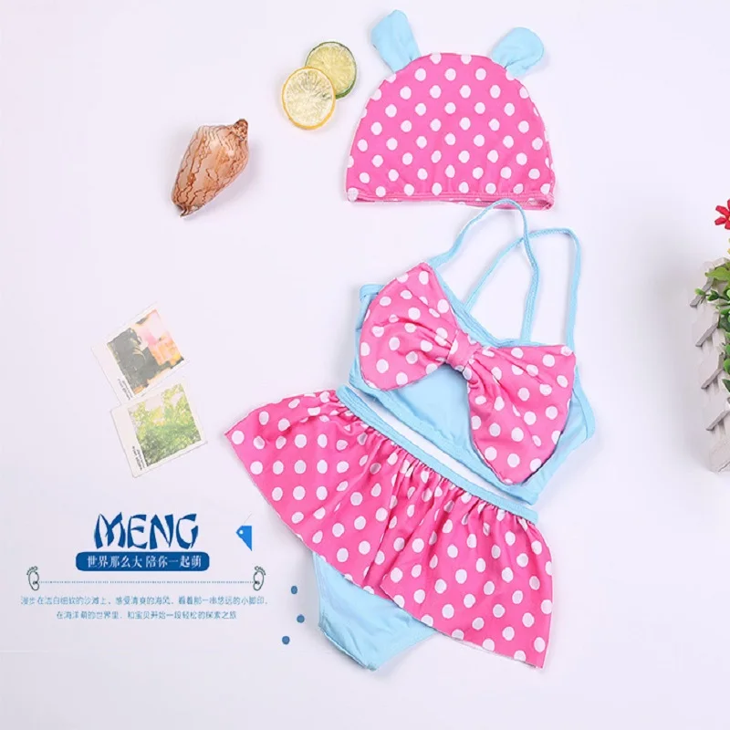 Детские купальники для девочек детский купальник из двух частей с оборками и