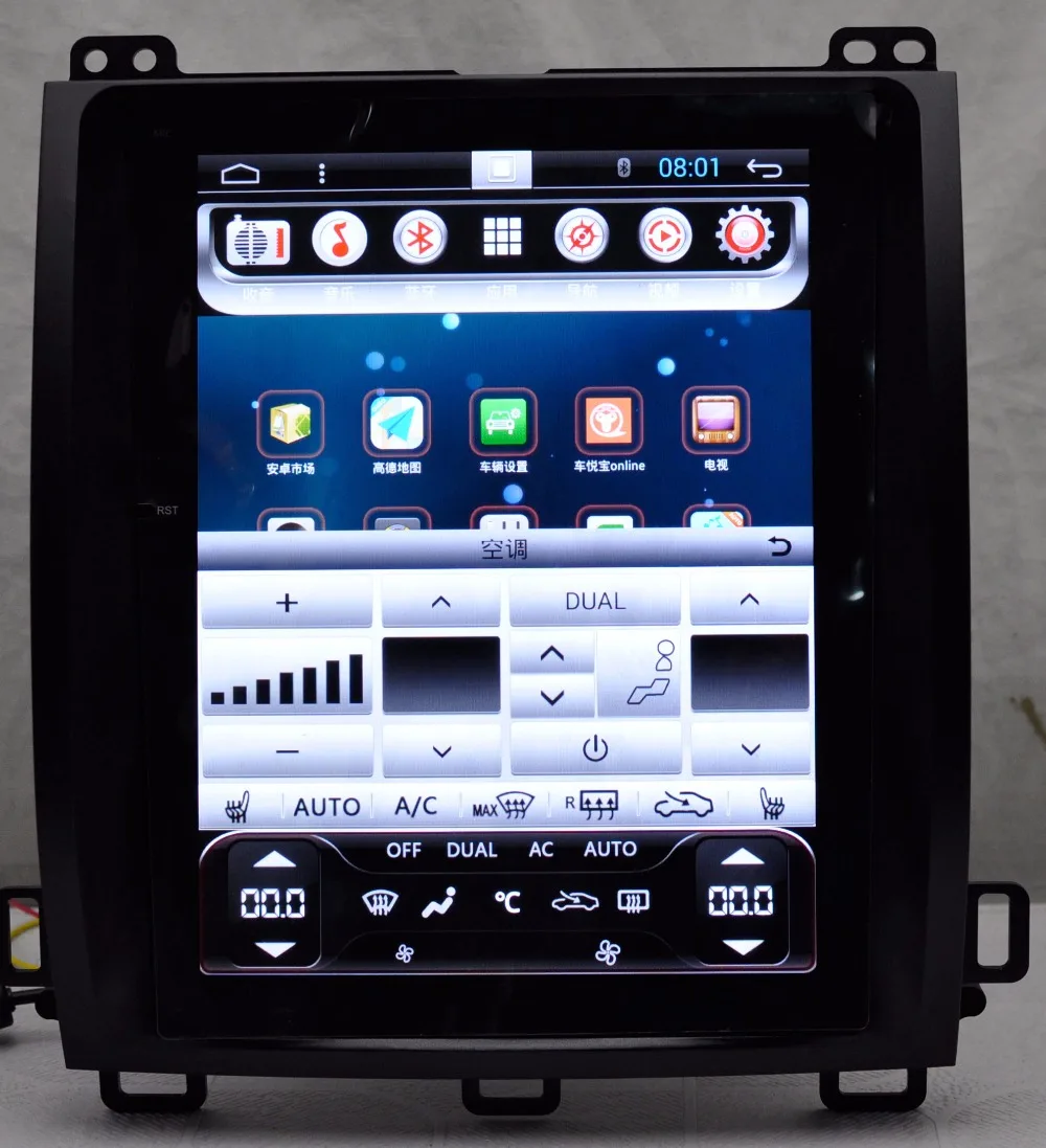 10," Тесла вертикальный Экран Android Авто Радио Стерео gps головное устройство для Lexus GX 470 GX 470 2004 2005 2006 2007 2008 2009