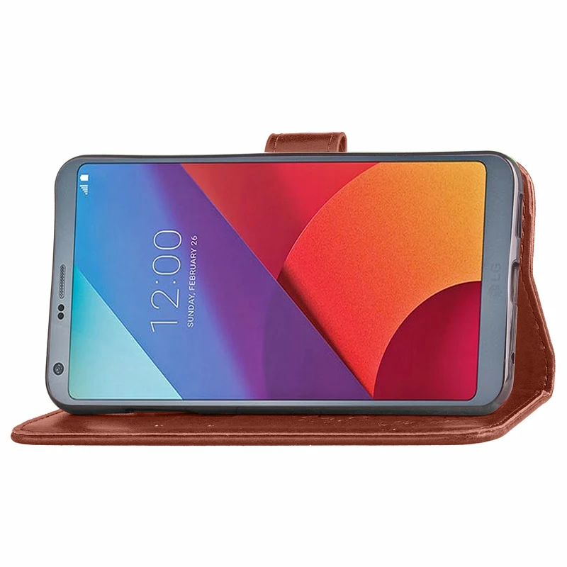 Кожаный чехол-книжка с бумажником для LG V30 H932PR 2017 мягкий силиконовый