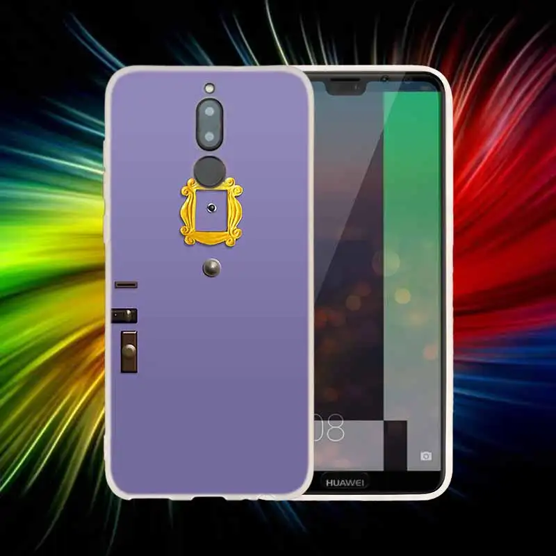 Coque Capa 10 Мягкий силиконовый чехол для huawei Коврики 20 10 Lite 20 pro s Nova 3 4 3i y9 y6 y5 y7 pro 20X крышка друзей ТВ шоу - Цвет: Coque Capa 10
