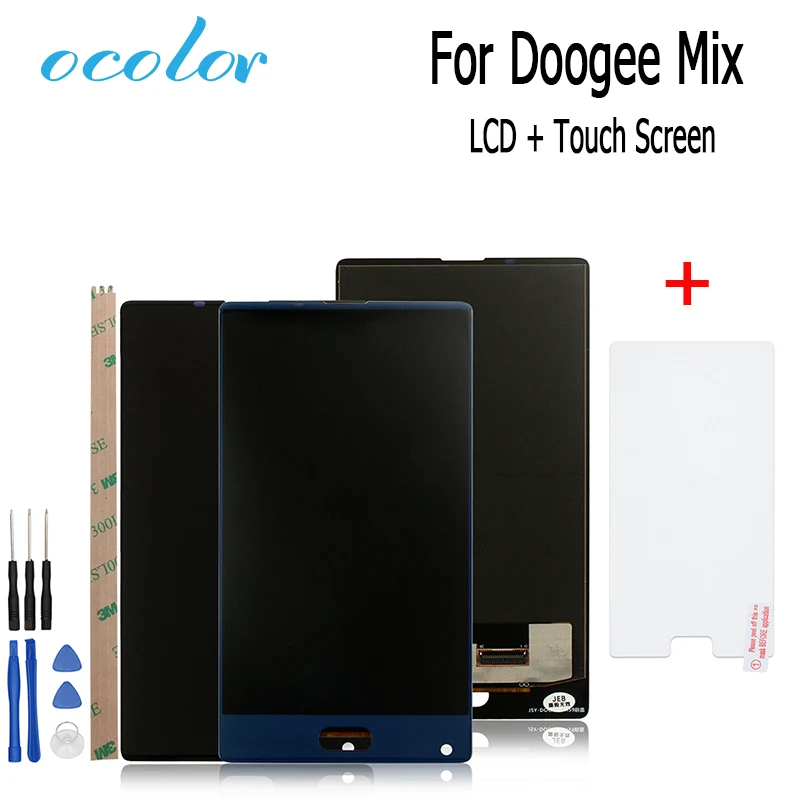 Фото Ocolor Для Doogee Mix ЖК-дисплей сенсорный экран дигитайзер объектив сборка Замена Ocolor Для Doogee Mix ЖК-дисплей сенсорный экран дигитайзер объектив сборка Замена