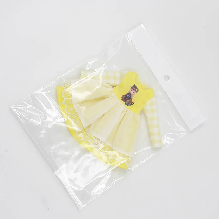 Blyth одежда Милая юбка подходит для Блит куклы, azone, licca, Tang kou куклы, BJD куклы - Цвет: yellow