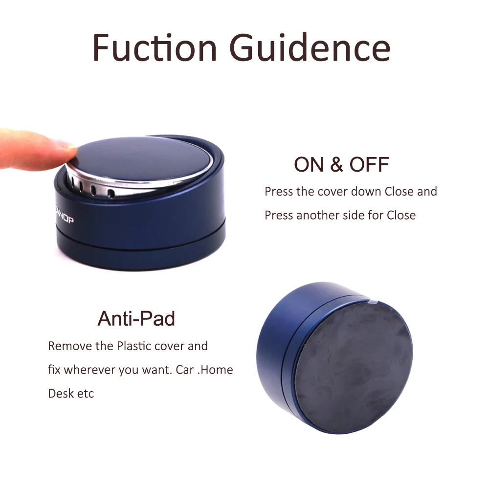 EANOP PB100 Car Air Freshener Perfume Fragrance Holder Auto Vent Solid Perfume
