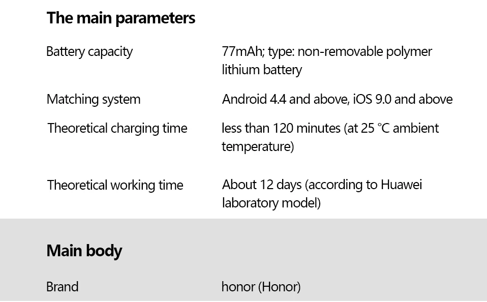 huawei Honor Band 4 Running Edition смарт-браслет обувь Land Impact 50 м водонепроницаемый монитор сна