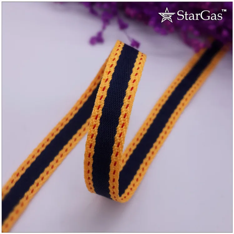 Лидер продаж ширина 1 см темно-синие желтые края фотоэлемент ручная работа шитье