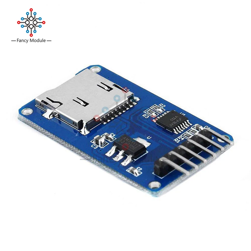 5 шт. Micro SD TF карта защитный модуль памяти SPI интерфейс для Ardiuno плата расширения