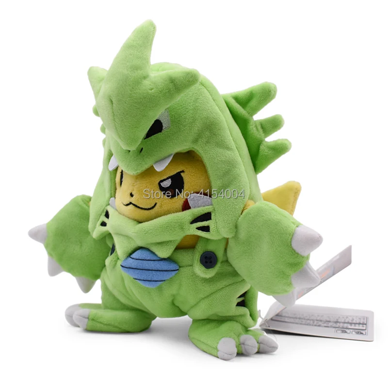 7 видов стилей Аниме Пикачу Косплей Hydreigon Tyranitar Charizard Snorlax Peluche Плюшевые игрушки Рождественский подарок для детей