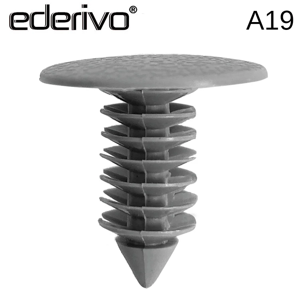 Ederivo 1 шт. A19 8 мм отверстие нейлон автомобиля крепежные зажимы крыше