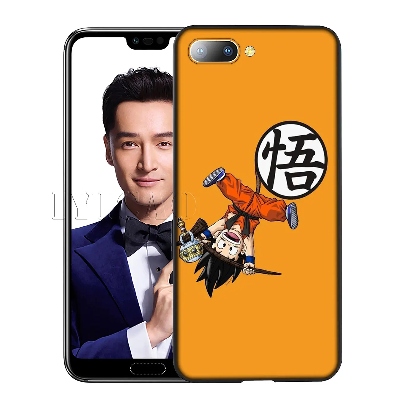 IYICAO Anime Dragon Ball Saiyan Goku Silicone Soft Case for Huawei Y7 Y6 Prime Y9 2018 Honor 8C 8X 8 9 10 Lite 6A 7C 7X 7A Pro |