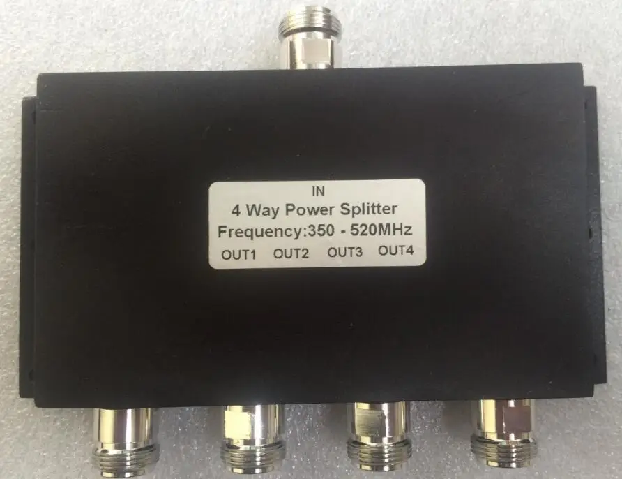 Сплиттер радиочастотный UHF 350 520 МГц 50 Вт|uhf splitter|radio power connectorconnector n |