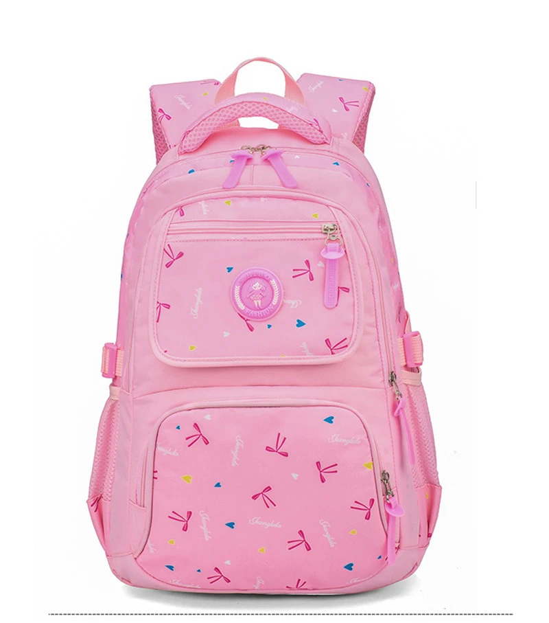 3 шт./компл. Новые водонепроницаемые детские школьные сумки рюкзак принцессы для