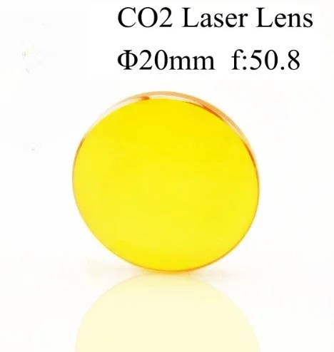 High Quality ZnSe Co2 Laser Lens 20mm Dia 50.8 Focus Length For Laser Cutting Machine enlarge