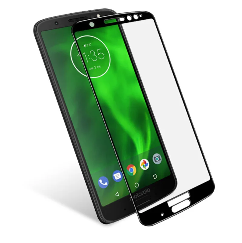 Полноэкранная Защитная пленка для Motorola Moto P30note/play из закаленного стекла Z2 force X4 X E5
