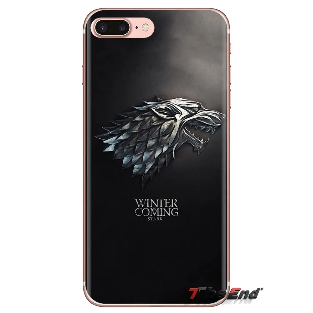 Прозрачные чехлы из ТПУ для Xiao mi 4 5 5s 6 A1 A2 5X6X8 9 Lite SE Pro Max Mix 2 3 S House Stark символ волка