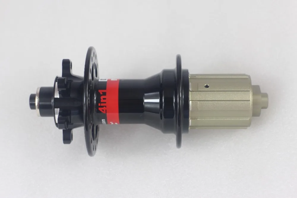 4в1 Novatec D772SB 32 Отверстия MTB дисковый тормоз Задняя Ступица O. L. D. QR/135 мм черный
