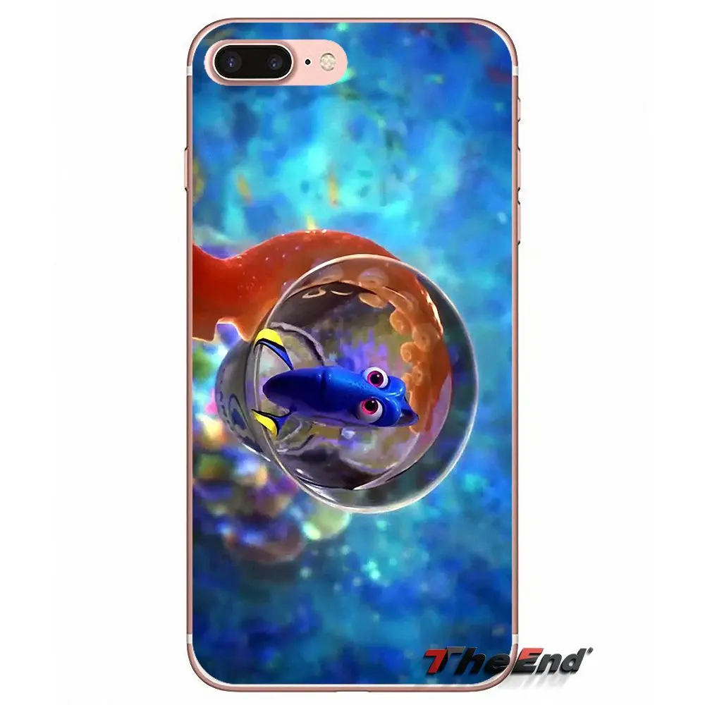 Чехол для мобильного телефона Finding Dory 2016 iPhone X 4 4S 5 5S 5C SE 6 6S 7 8 Plus Samsung Galaxy J1 J3 J5 J7 A3 A5