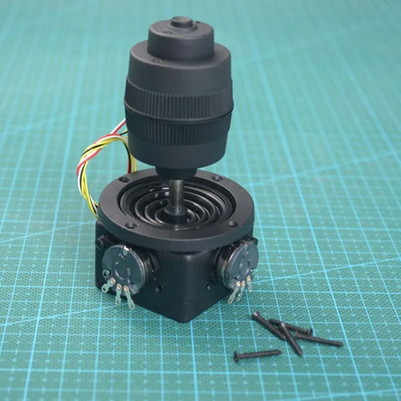 JH D400X R2 5K R4 10K 3 осевой 3D промышленный роторный джойстик кнопочный