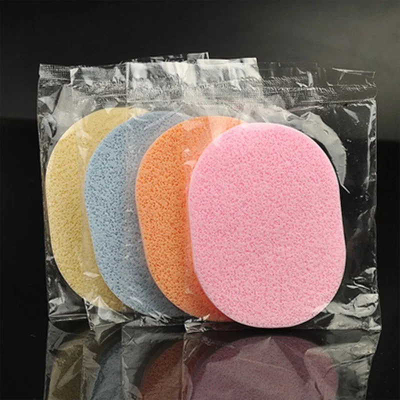 

10pcs Face Round Makeup Remover Tools Natural Sponge Cellulose Compress Cosmetic Puff Facial Washing Sponge