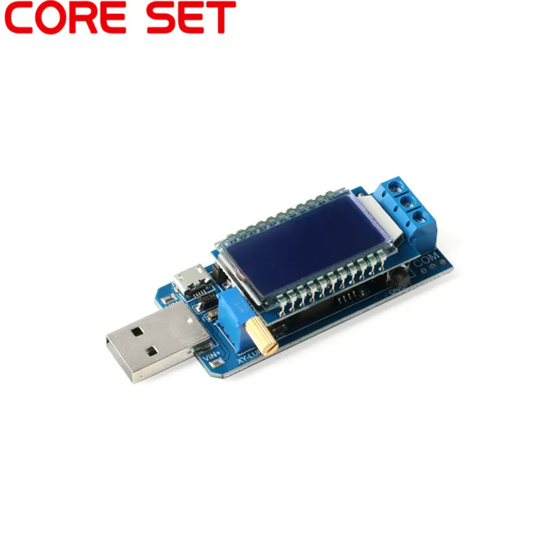 USB повышающий/уменьшающий модуль питания с ЖК дисплеем от 5 в до 3 В/9 В/12 В