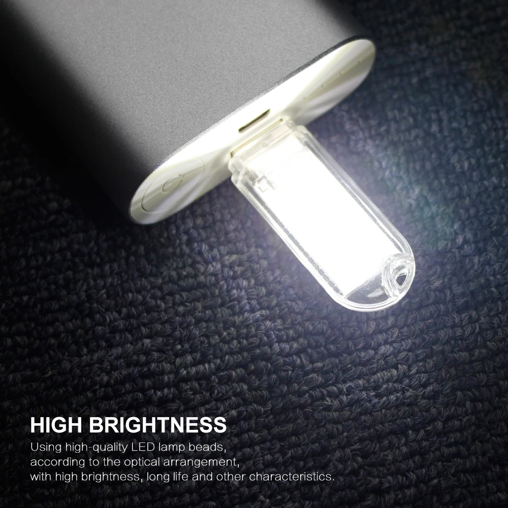1 шт. мини USB мобильный телефон 2LED 3LED 8LED брелок Ночной светильник лампа для