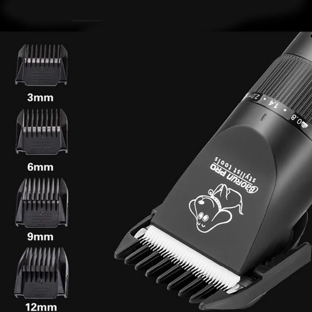 BaoRun S1 профессиональная машинка для стрижки кошек и собак, мощные электрические ножницы, машинки для стрижки животных, триммер для стрижки собак
