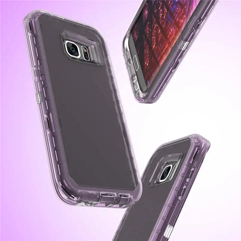 Жесткий чехол Yokata для Samsung Galaxy S8 S9 plus Прозрачный бампер из поликарбоната милый
