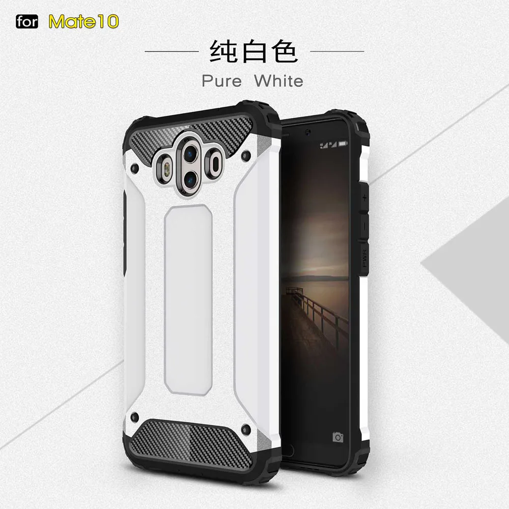 Чехол-Броня Coque 5.9For huawei Коврики 10 чехол для huawei Коврики 10 Коврики 10 двойной ALP-L09 ALP-L29 ALP-AL00 телефона чехол-лента на заднюю панель