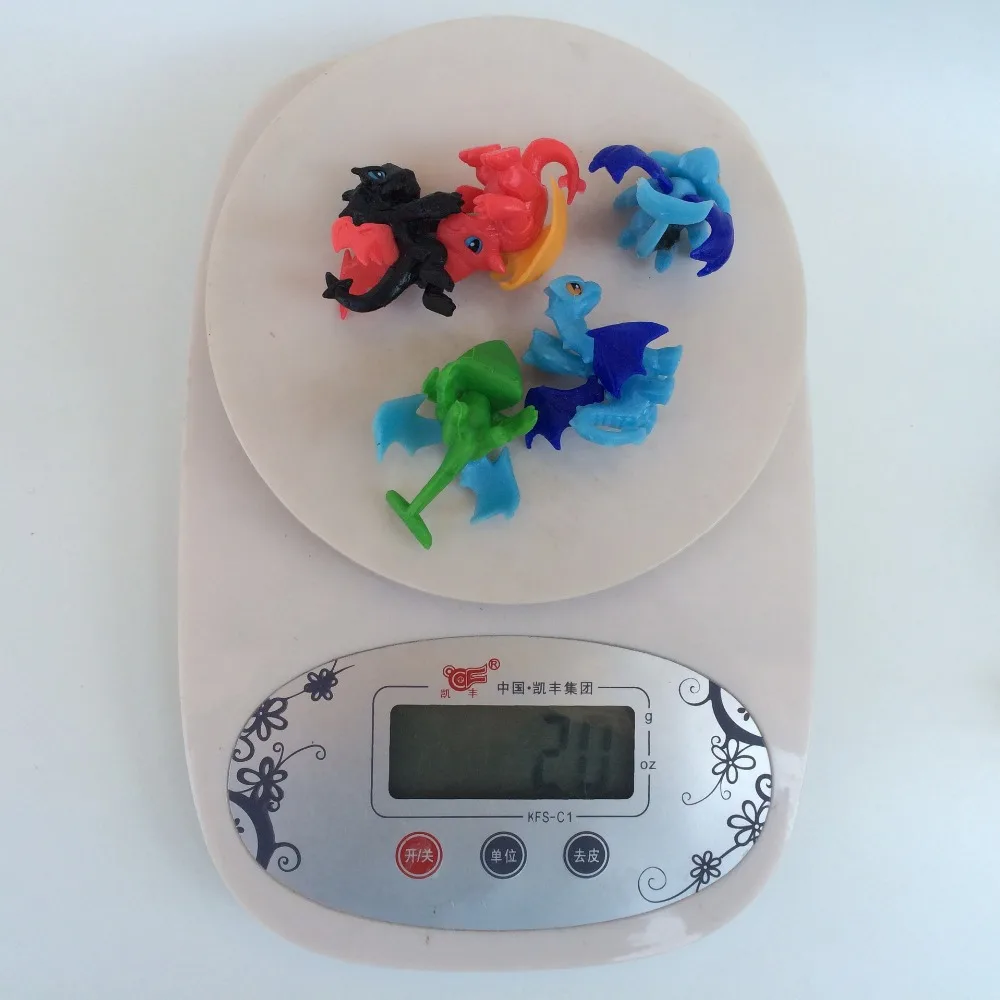 Дракон монстра Dragon Knight 10 шт./компл. 4 см различных Стиль Mini мультфильм рисунок Pocket