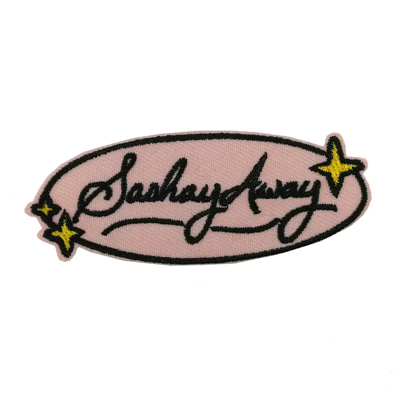 Sashay вышитые новые нашивки для утюга и пришивания одежды аксессуары джинсы рюкзак